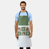 Tablier Photo de collection moderne et cadeau de Fête des  (Porté)