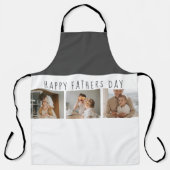 Tablier Photo de collection moderne et Fête des pères heur (Recto)