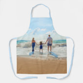 Tablier Photo de Custom - Your Own Design - Summer - Famil (Recto)