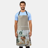 Tablier Photo de famille moderne | Joyeux Joyeux Joyeux Bé (Porté)