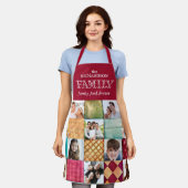 Tablier Photo de famille personnalisée (Porté)