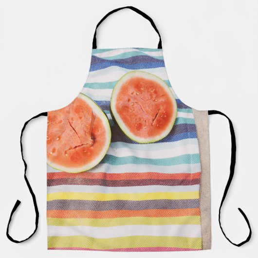 Tablier Photo de fermeture des fruits de pastèque en tranc (Recto)