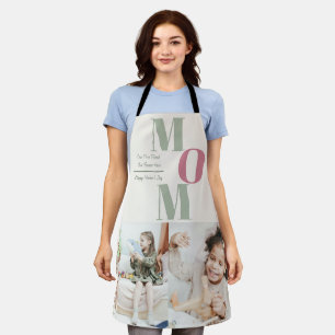 Tablier Photo de la fête des mères sur mesure Cadeau MOM