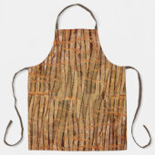 Tablier Photo de l'écorce d'osier d'arbre tropical (Recto)