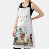 Tablier Photo de Noël simple et moderne | Joyeuses vacance (Insitu)