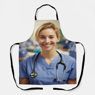 Tablier Photo d'infirmière Personnaliser
