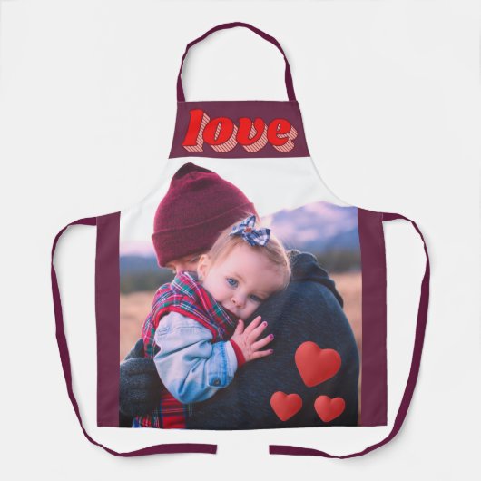 Tablier Photo Love Infused Personal Canvas of Affection (Recto)