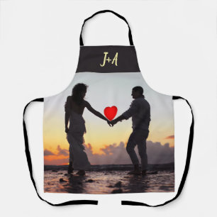 Tablier Photo personnalisé Joyeuse Saint-Valentin
