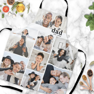 Tablier Photo personnalisé pour papa