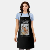 Tablier Photo personnalisée Apron Idée cadeau de chef pers (Porté)