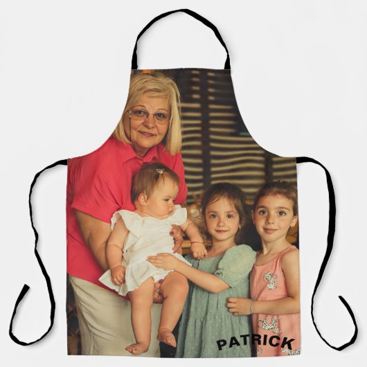 Tablier Photo personnalisée de maman Apron - Cadeau de la (Recto)