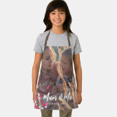 Tablier Photo Personnalisée Écriture Moderne Écrits Éparpi (Insitu)