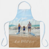 Tablier Photo personnalisée et texte de votre conception - (Recto)