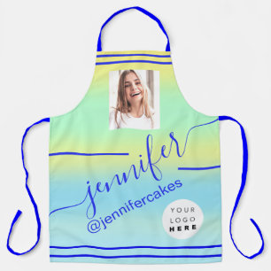 Tablier Photo personnalisée Logo Piscine Restaurant Coffee