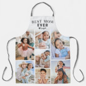 Tablier Photo personnalisée Meilleure maman (Recto)