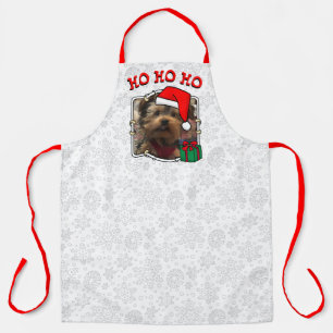 Tablier Photo personnalisée Noël Père Noël Pet HO HO HO HO