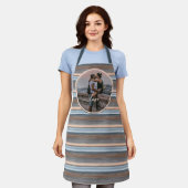 Tablier Photo personnalisée Texte de la citation simple d' (Porté)