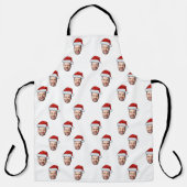 Tablier Photo sur mesure Santa Hat Cadeau de Noël (Recto)