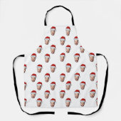 Tablier Photo sur mesure Santa Hat Cadeau de Noël (Recto)