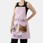 Tablier Photo visage chat chien personnalisé, cadeau migno (Insitu)
