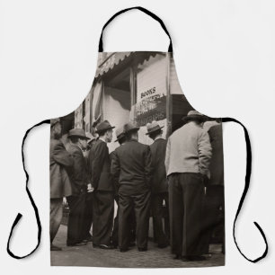 TABLIER PHOTOGRAPHIE DE L'ÉCHELLE GRAYSCALE DES HOMMES PR