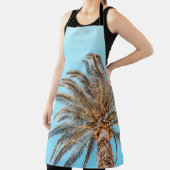 Tablier Photographie en angle bas d'un palmier vert sous u (Insitu)