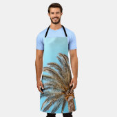 Tablier Photographie en angle bas d'un palmier vert sous u (Porté)