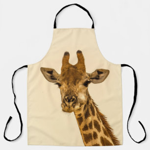 TABLIER PHOTOGRAPHIE SÉLECTIVE DE GIRAFFE
