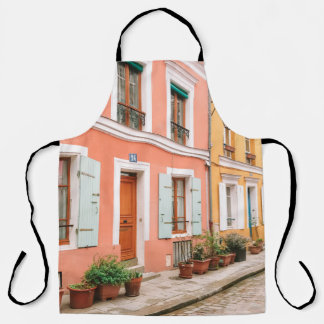 TABLIER PHOTOGRAPHIE STRUCTURELLE DU BÂTIMENT MULTICOLORED