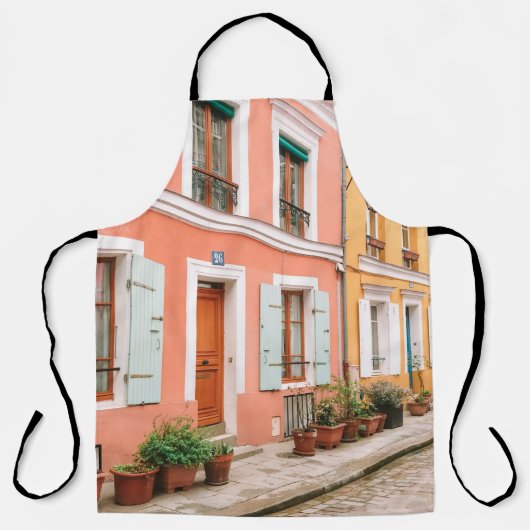 TABLIER PHOTOGRAPHIE STRUCTURELLE DU BÂTIMENT MULTICOLORED (Recto)