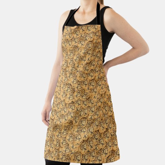 Tablier Photorealistic Chocolate Chip Cookie Apron (Insitu)