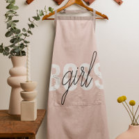 Phrase moderne Pastel Rose fille Boss Phrase