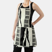 Tablier Piano Woman (Insitu)