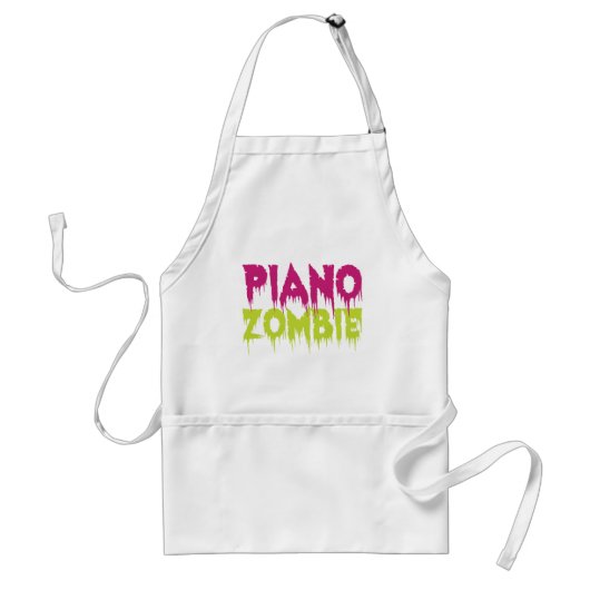 Tablier Piano Zombie (Devant)