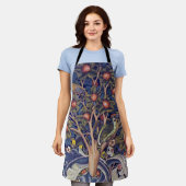 Tablier Pic de bois, William Morris (Porté)