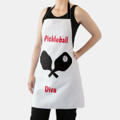 Tablier Pickleball Diva (Insitu)