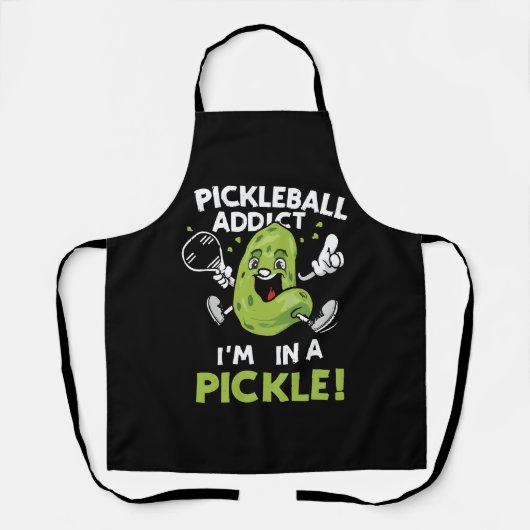 Tablier Pickleball drôle (Recto)