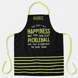 Tablier Pickleball est le bonheur Funny Pickleball cadeau