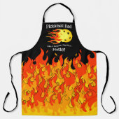 Tablier Pickleball Papa Comme Un Papa Régulier Mais Hotter (Recto)