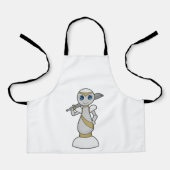 Tablier Pièce d'échecs Épée de Paon Échecs (Recto)