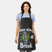 Tablier Pièce du genou Une rupture drôle de remplacement d (Porté)