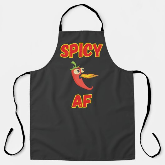Tablier Pièce épicée chaude AF (Recto)