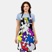 Tablier Pièces de puzzle (Porté)