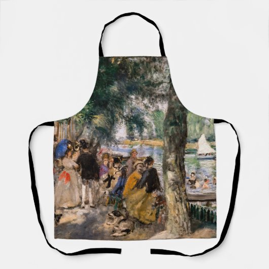 Tablier Pierre-Auguste Renoir - Baignade sur la Seine (Recto)