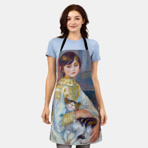Tablier Pierre-Auguste Renoir - Enfant au chat