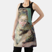 Tablier Pierre-Auguste Renoir - Femme avec chat (Insitu)