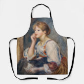 Tablier Pierre-Auguste Renoir - Femme avec une lettre (Recto)