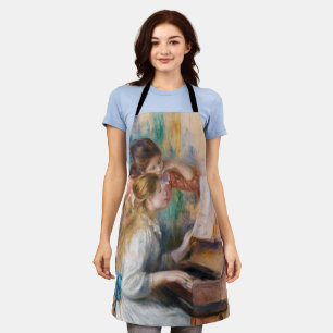 Tablier Pierre Auguste Renoir - Jeunes filles au piano