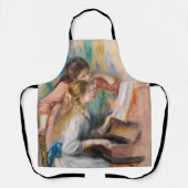 Tablier Pierre Auguste Renoir - Jeunes filles au piano (Recto)