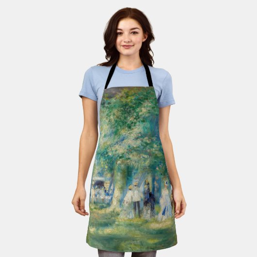 Tablier Pierre-Auguste Renoir - La fête à Saint-Cloud (Porté)